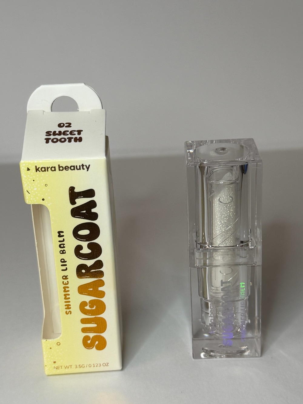 Kara Beauty Sugar Coat Shimmer Lip Balm Sweet Tooth Lip Gloss